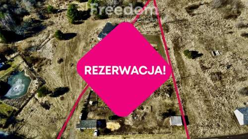 Duża działka w Unieminie