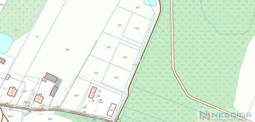 Działka 1142m2 w Nowych Osinach