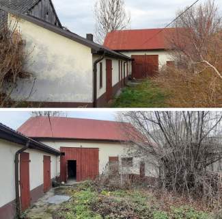 Przestronny, do remontu, z budynkami gosp.