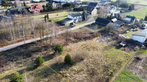 Działka budowlana 860 m2 - Grabianów
