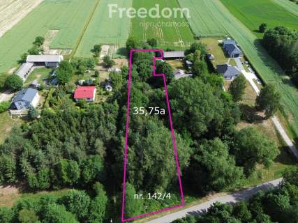 Duża działka budowlana z MPZP 20 km od Lublina