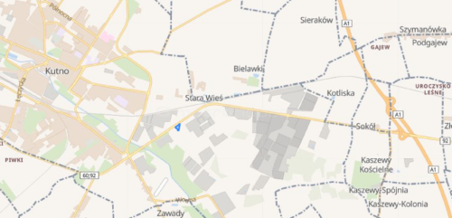 Sprzedam Teren Przemysłowy 6596m2 Hala 600m2 Kutno
