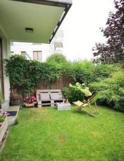 Apartament 2-pokoje z ogródkiem, komórką i garażem