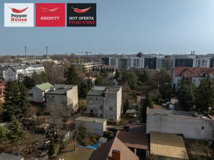 Działka z możliwością zabudowy bliźniaczej