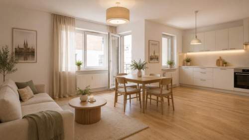 3 pokoje z garderobą i balkonem Gdynia Dąbrowa