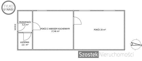 Mieszkanie na 1 piętrze blisko Rynku w Kłobucku