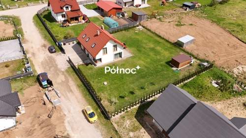 Przykopka gm. Ełk, nowy i nowoczesny dom z garażem