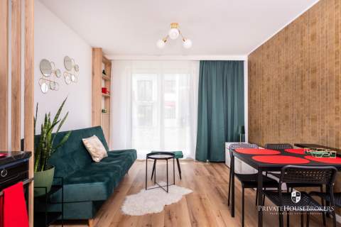 Przytulne mieszkanie 2-pokojowe ogród 40m2 Glogera