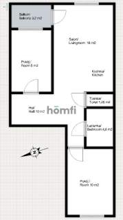 3-pokojowe 52 m2/balkon/komórka/Nenckiego/Ołtaszyn