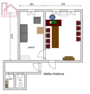 Niedrogo lokal biurowy 33m, Barska, Przemyśl