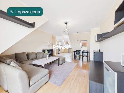 4 pokoje poddasze 40 m balkon Gdańsk