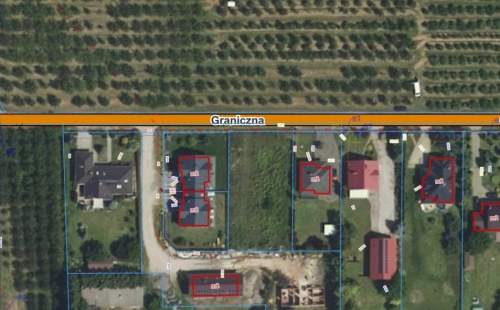 Działka z MPZP TARCZYN-Kopana ulica Graniczna