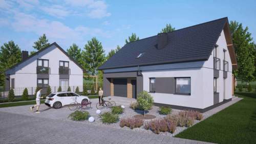 Projekt Dom w Aurorach 14 SSO Wronin