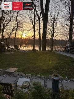 Dom z linią brzegową w Warzenku