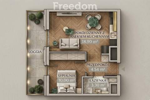 Apartament z panoramą Katowic na sprzedaż