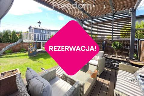 Nowoczesny segment z ogródkiem kameralne osiedle