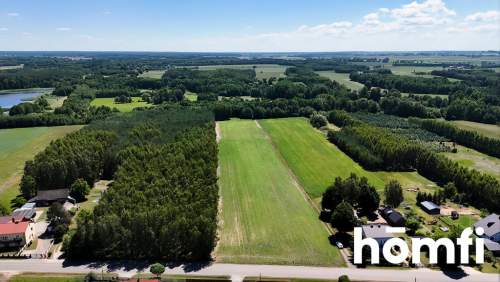 Działka 1,66 ha z WZ na 8 Domów i Budynek Usługowy
