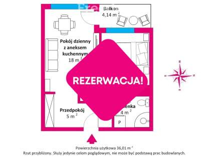 Mieszkanie/apartament os. Zielone Tarasy