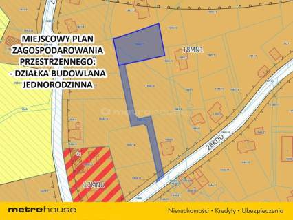 Piekna działka budowlana w cichym miejscu 1345 m2.