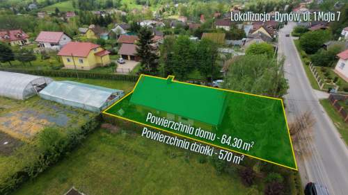Drewniany dom w cenie mieszkania - Dynów