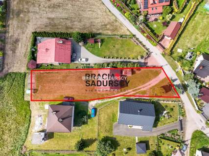 Działka budowalna 10 ar płaska Cholerzyn Liszki