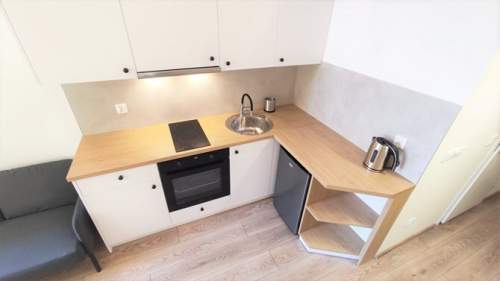 Piotrkowska 37, kawalerka z antresolą i balkonem