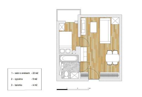 2 pokoje super rozkład jasne balkon wyremontowane