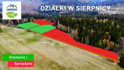 Działki w Sierpnicy - ROLNE