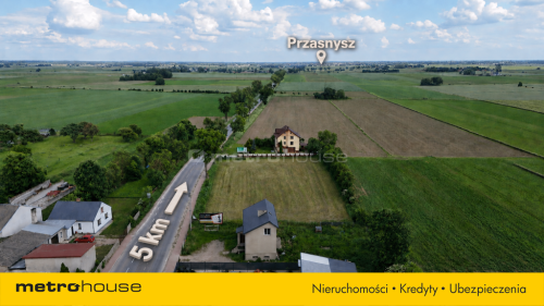 Działka budowlano-usługowa 5 km od Przasnysza
