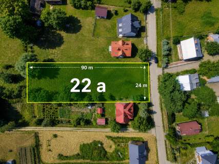 Działka budowlana 22 ar   Kuryłówka