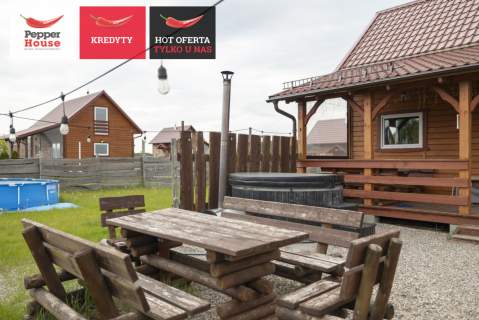 Inwestycja - kompleks 3 domków Sauna Balia