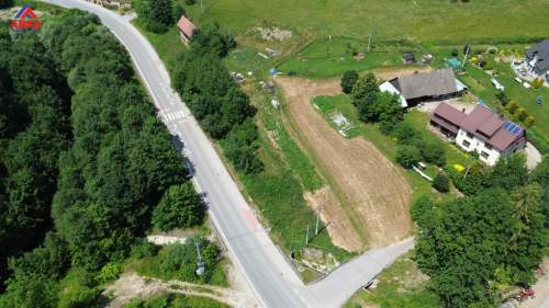 Działka usługowa przy głównej drodze