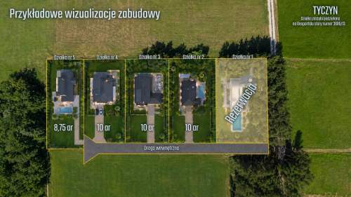 Działki budowlane z WZ Tyczyn   Potoki