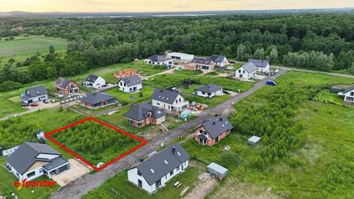 Działka budowlana 907 m pod lasem Dobieszowice Teren 3MN