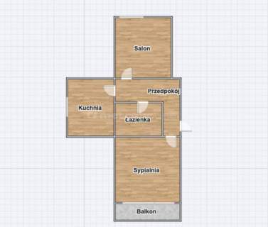 Mieszkanie na sprzedaż, 45,9 m2, Tarnowskie Góry