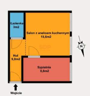 2 pokoje w kamienicy przy Wschodniej
