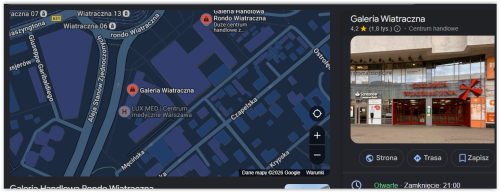 Lokal usługowo-handlowy 11,5 m Galeria Wiatraczna