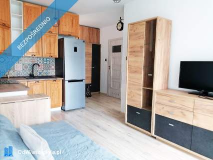 2 pokoje 33,38 m Duży balkon 1. piętro 2017 r. Bez pr