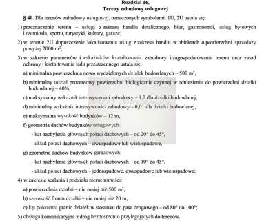 działka na budowę osiedla z usługami