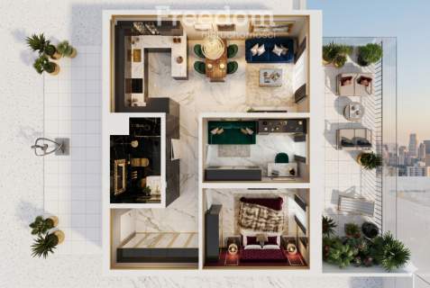 Nowe - 3 pokojowy apartament