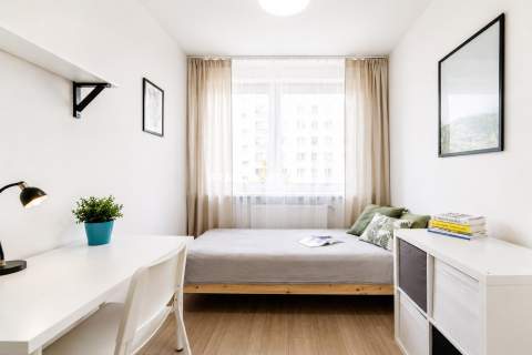 5 pokoi, Prokocim, balkon