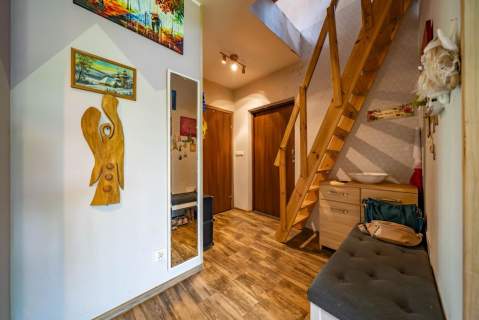 Jedyny bungalow w Tuchomiu kominek, duży ogród