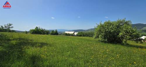 Widokowa działka z WZ   południowy stok, panorama