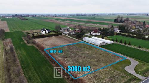 Działka pod zabudowę jednorodzinną 3000 m2