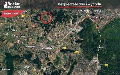 Uzbrojona, płaska, wz na 5 budynków 10 lokali 