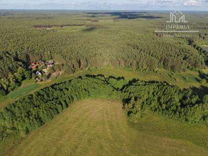 3,3 ha w sercu Borów Tucholskich - łąki las Mermet