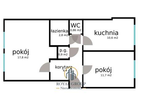 Mieszkanie na pierwszym piętrze