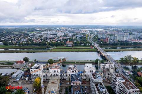 2 pokoje duży balkon przy Odrze idealne dla pary / inwestora