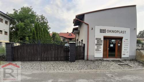 Duży dom i budynki na biznes