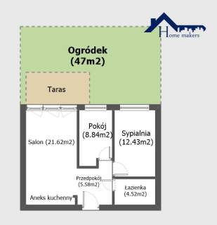 Wysoki Standard Klima. Ogródek Metro Miejsce post